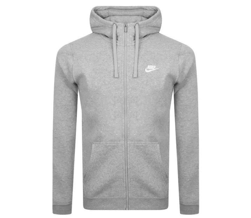 club logo hoodie Grey