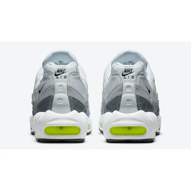 Air Max 95 Grey Volt Logo