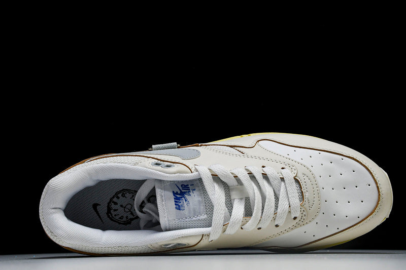 Air Max 1 WHITE/GREY/BLUE/YELLOW