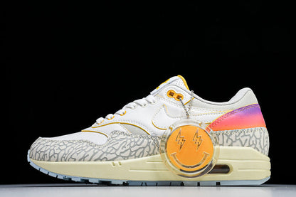 Air Max 1 WHITE/GREY/GOLD/PINK