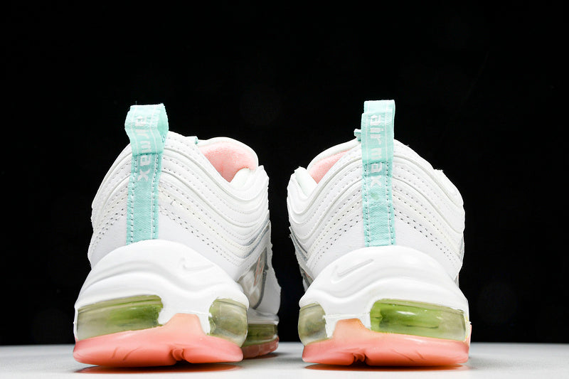 Air Max 97 White,Barley/green WMNS