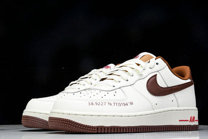 Air Force 1 Low SAIL/BISON/DRAGON RED