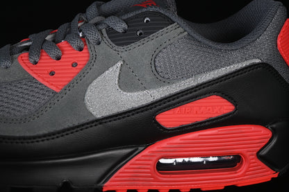 AIR MAX 90 BLACK/SMOKE GREY/IRON GREY/FIRE