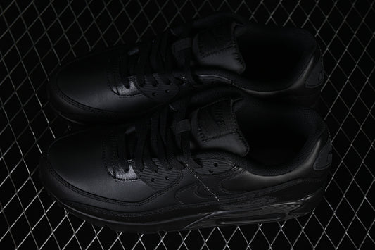 AIR MAX 90 LEATHER TRIPLE BLACK