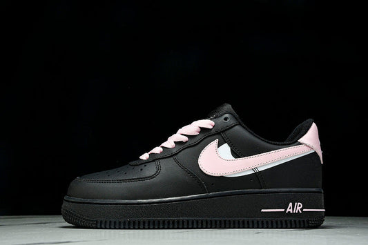 WMNS  Air Force 1 Low BLACK/LIGHT PINK