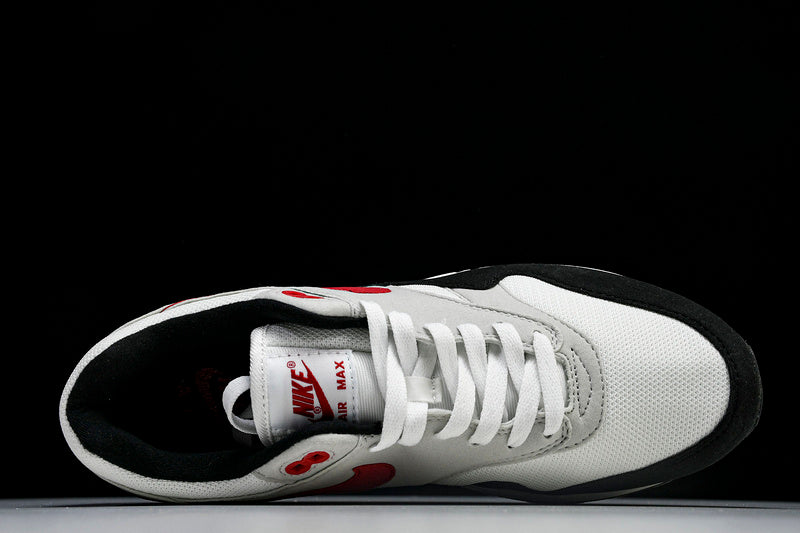 Air Max 1 WHITE/UNIVERSITY RED