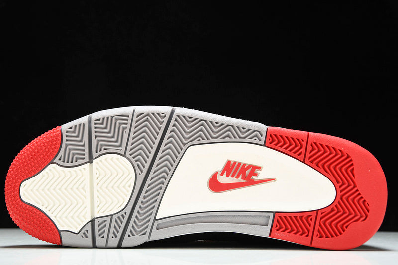 Air Jordan 4s RETRO BRED BLACK/FIRE RED