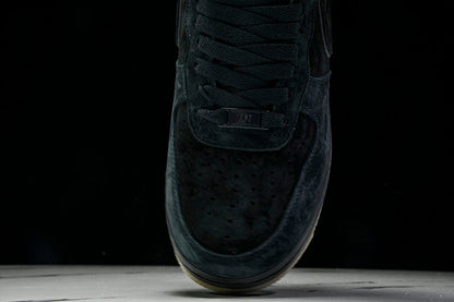 Air Force 1 Low BLACK SUEDE GLOW-IN-THE-DARK
