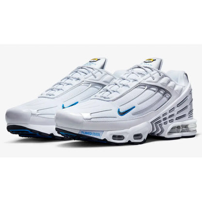 TN Air Max Plus 3 White Silver Blue