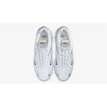 TN Air Max Plus 3 White Silver Blue