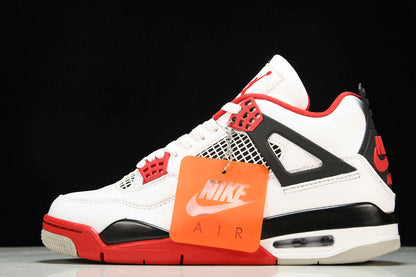 Air Jordan 4s RETRO OG WHITE/BLACK