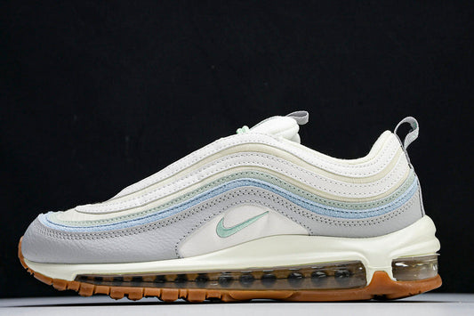WMNS  Air Max 97 COCONUT MILK/ENAMEL GREEN/WORN BLUE