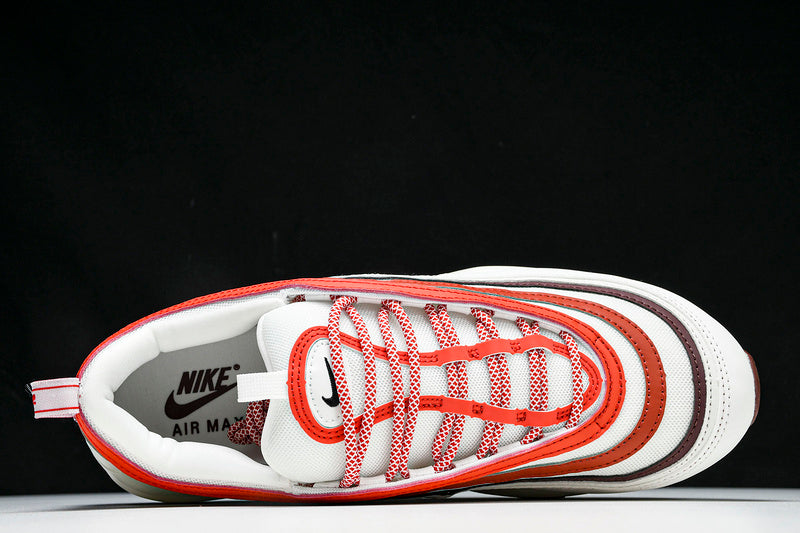 Air Max 97 SUMMIT WHITE/DARK TEAM RED/DRAGON