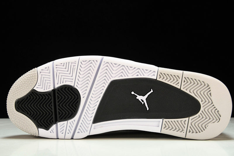 Air Jordan 4s RETRO MILITARY BLACK