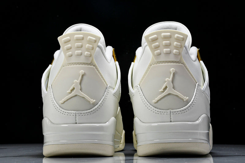 Air Jordan 4s RETRO METALLIC GOLD SAIL