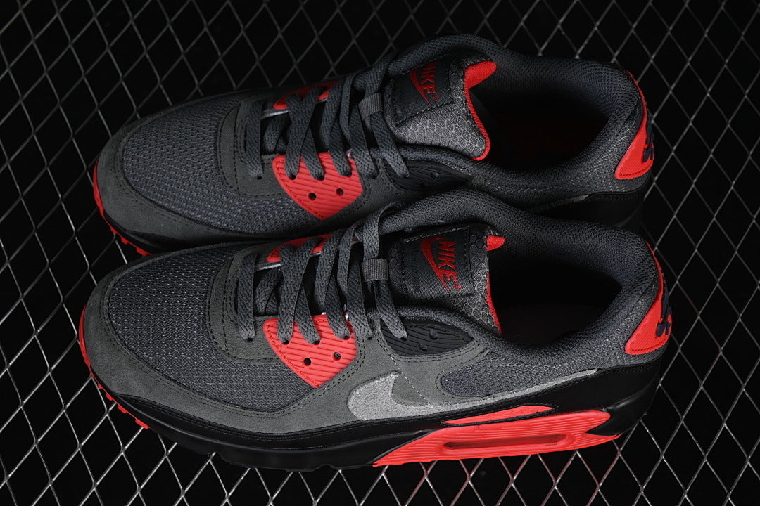 AIR MAX 90 BLACK/SMOKE GREY/IRON GREY/FIRE