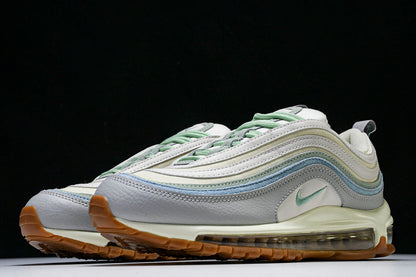 WMNS  Air Max 97 COCONUT MILK/ENAMEL GREEN/WORN BLUE