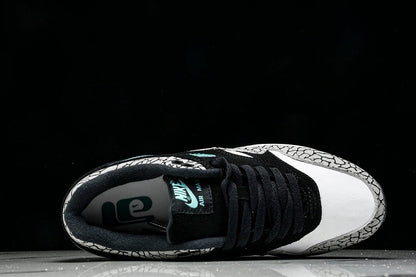 Air Max 1 BLACK/CLEAR JADE/WHITE