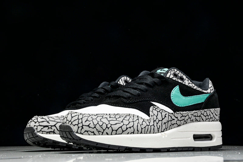 Air Max 1 BLACK/CLEAR JADE/WHITE