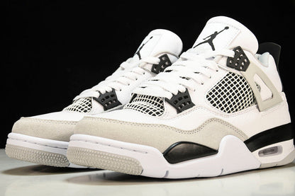Air Jordan 4s RETRO MILITARY BLACK