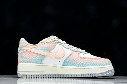 WMNS  Air Force 1 LOW LATE SPRING RAIN WHITE