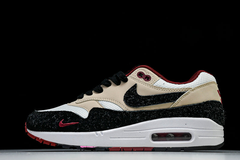 Air Max 1 WHITE/GREY/BLACK/RED