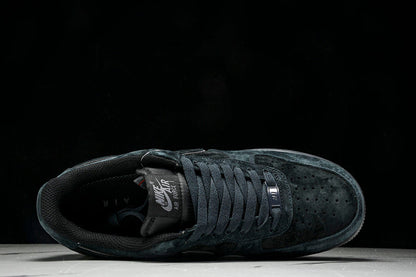 Air Force 1 Low BLACK SUEDE GLOW-IN-THE-DARK
