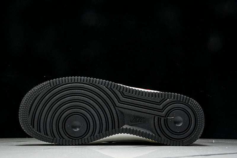 Air Force 1 LOW WHITE/GRE/RED/GOLD