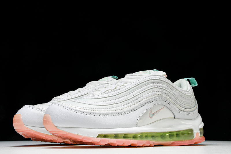 Air Max 97 White,Barley/green WMNS