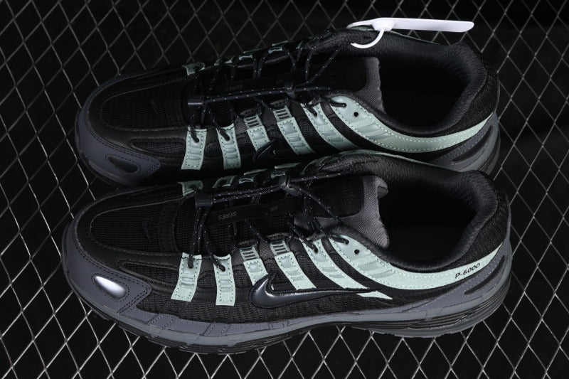 P-6000 PRM RETRO CASUAL DAD SHOES GREY/WHITE/BLUE