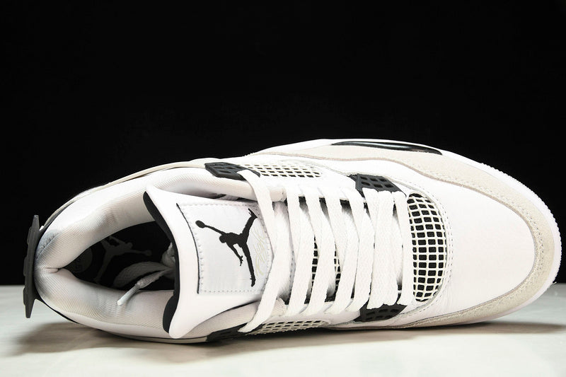 Air Jordan 4s RETRO MILITARY BLACK