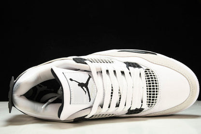 Air Jordan 4s RETRO MILITARY BLACK