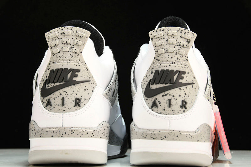 Air Jordan 4s RETRO OG WHITE/FIRE