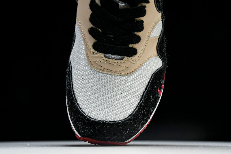 Air Max 1 WHITE/GREY/BLACK/RED