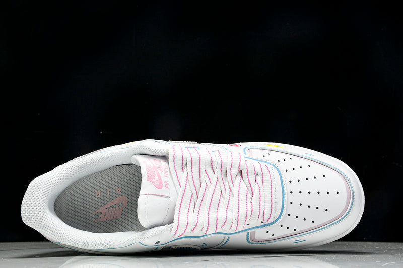 WMNS  Air Force 1 WHITE/BLUE/PINK