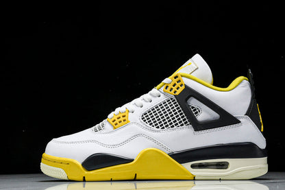 Air Jordan 4s VIVID SULFUR WHITE