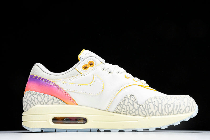 Air Max 1 WHITE/GREY/GOLD/PINK