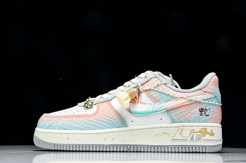 WMNS  Air Force 1 LOW LATE SPRING RAIN WHITE