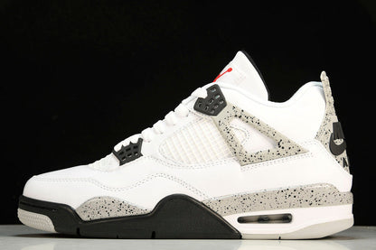Air Jordan 4s RETRO OG WHITE/FIRE