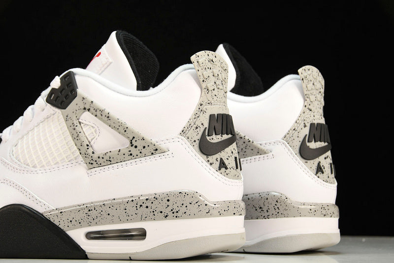 Air Jordan 4s RETRO OG WHITE/FIRE