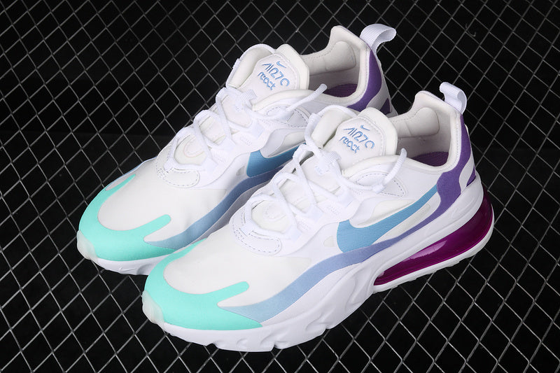 AIR MAX 270 REACT GRADIENT SHIFT WHITE/BLUE-PURPLE