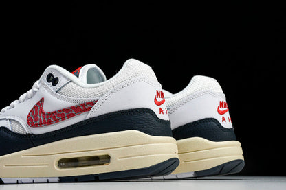 Air Max 1 PRM WHITE/RED/BLUE