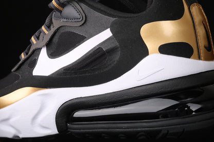 AIR MAX 270 REACT BLACK/WHITE/GOLD