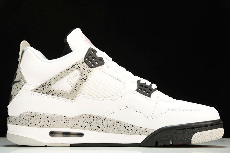 Air Jordan 4s RETRO OG WHITE/FIRE