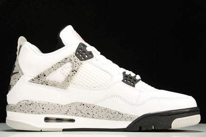 Air Jordan 4s RETRO OG WHITE/FIRE