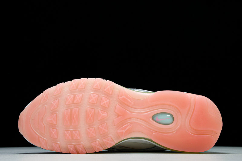 Air Max 97 White,Barley/green WMNS