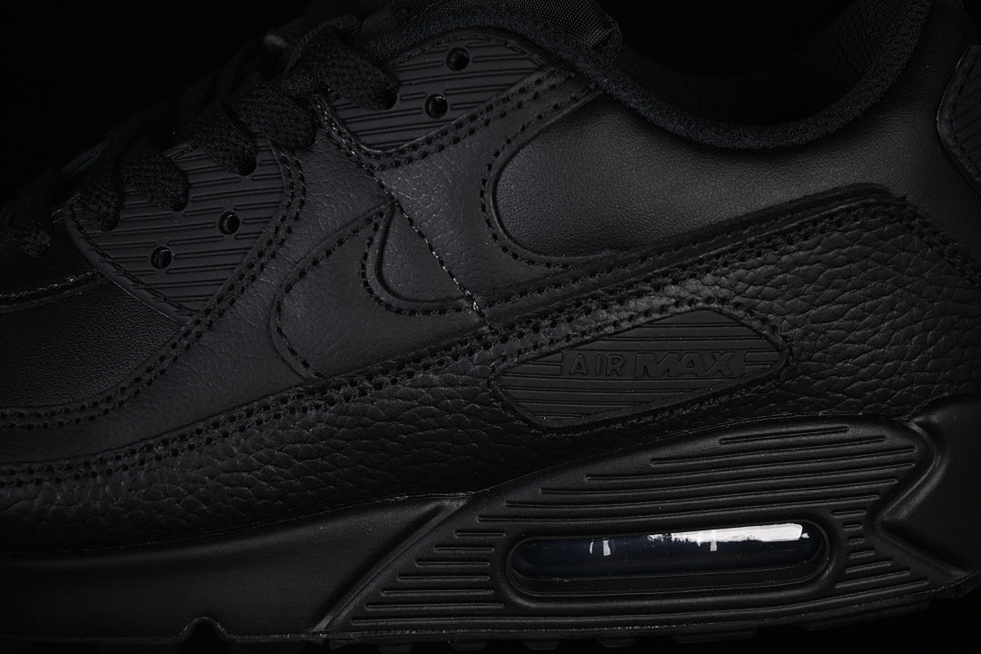 AIR MAX 90 LEATHER TRIPLE BLACK