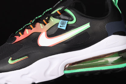 AIR MAX 270 REACT WORLDWIDE PACK BLACK/GREEN STRIKE/FLASH