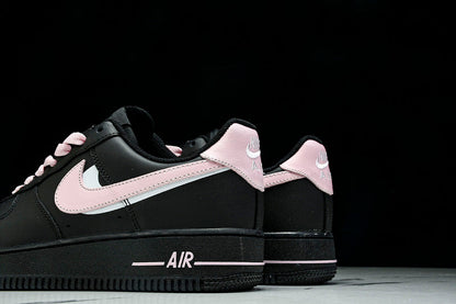 WMNS  Air Force 1 Low BLACK/LIGHT PINK