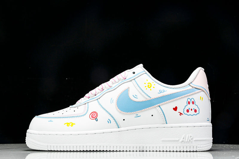 WMNS  Air Force 1 WHITE/BLUE/PINK